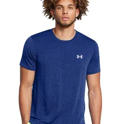 UNDER ARMOUR Launch CamoBrand Logo Printed Slim FitShort Sleeve T-Shirt-image-47