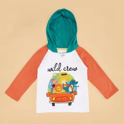 Pantaloons Baby Boys V-Neck T-shirt-picture-40
