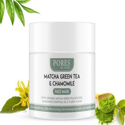 PORES Be Pure Matcha Green Tea Clay Face Mask For Moisturizing Skin-100g-13