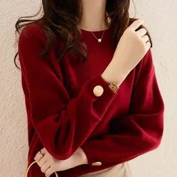 StyleCast Women Round Neck Long Sleeves Pullover Sweater-image-14