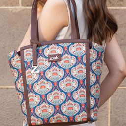 ZOUK Rhea Kapoor Adira Tote Bag - Kovil Blue image 2