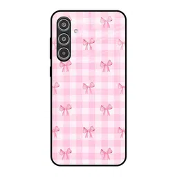 QRIOH Bowtique Printed Samsung Galaxy A36 5G Glass Back Case Mobile Accessories-picture-12