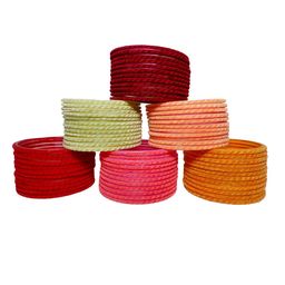 jtraditional Set Of 72 Glass Chuda Bangles-image-81