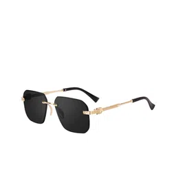 Dervin Unisex Square Sunglasses with UV Protected Lens DRVN732-43