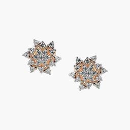 VALANOVA 18K Rose Gold Certified 0.28Ct Lab Grown Diamond Earrings-picture-45