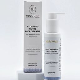 Minskinn Skincare Hydrating Gentle Face Cleanser With Hyaluronic Acid- 100 ml image 2