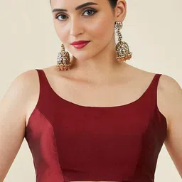 Mitera Round Neck Saree Blouse-picture-32