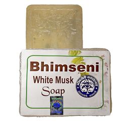 Bhimseni Karyalay White Musk Glycerin Gel Soap - 120 g-53