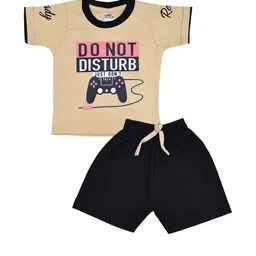 SHAKTI CREATION Unisex Brown Clothing Set-5