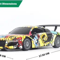 frendo High Speed Mini 1:24 Scale Rechargeable Remote car w Lithium Battery for Kids image 5