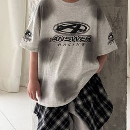 LULU & SKY Boys Henley Neck Pockets Boxy T-shirt-picture-47