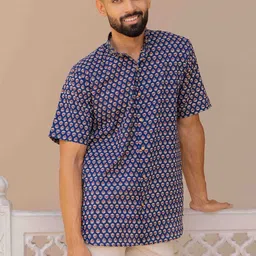 Ethnic India Men Ethnic Motifs Checked Kurta-picture-54