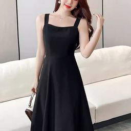 StyleCast Shoulder Straps Fit & Flare Dress-image-31
