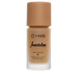 MARS High Coverage Liquid Matte Foundation - 40ml - Shade 08 image 2