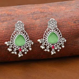 Yellow Chimes Contemporary Drop Earrings-image-12