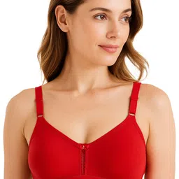 SONA Full Coverage Non Padded Seamless Non-Wired Cotton Everyday Bra-picture-25
