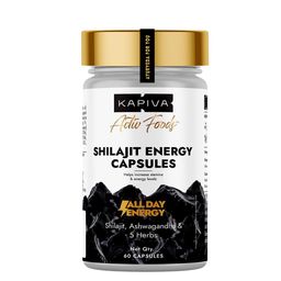 Kapiva Shilajit Energy Capsule - 60 No-74
