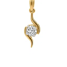 Sparkles Solitaire Lab Grown Diamonds Pendant-image-56