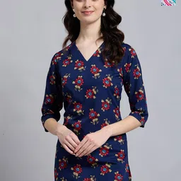 THE FAB FACTORY Women Pack Of 2 Floral Printed Regular Top-picture-7