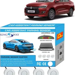 White Reverse Parking Sensors for Dzire 2024 Onwards White Reverse Parking Sensors for Dzire 2024 Onwards Parking Sensor-10