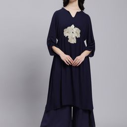 WoowZerZ Embellished Tunic & Palazzo Co-ords-image-20
