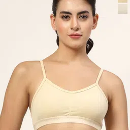 LILY Women Pack Of 2 Solid Full Coverage Non Padded Non-Wired Regular Workout Bra-31