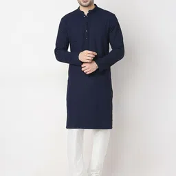 Ethnicity Men Thread Work Kurta-picture-26