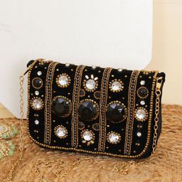 Anouk Embellished Box Clutch-18