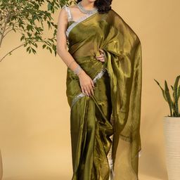 HERE&NOW Embroidered Saree-50