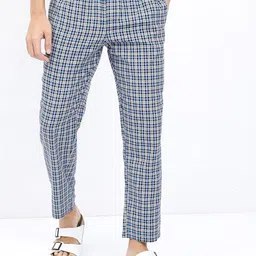HIGHLANDER Men Checked Regular FIt Lounge Pants-image-7