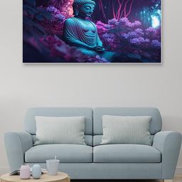 DEKORSTATION Purple 1 Piece Canvas Wall Paintings-image-45