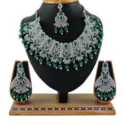 VATSALYA CREATION Women Artificial Stones Studded Jewellery Set-51