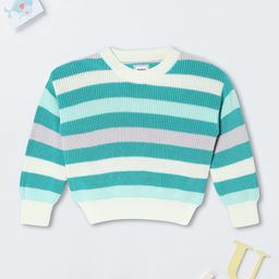 max Girls Casual Striped Pullover Cotton Sweaters-image-25