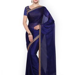 Anouk Rustic Sequinned Saree with Blouse Piece-image-28