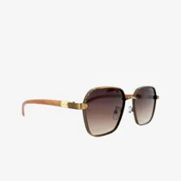 ZAADRAN Unisex Wayfarer Sunglasses with Polarised and UV Protected Lens-0