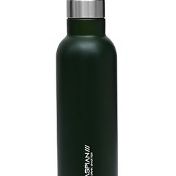 Caspian Green & White Single Stainless Steel Printed Single Wall Vacuum Water Bottle-7