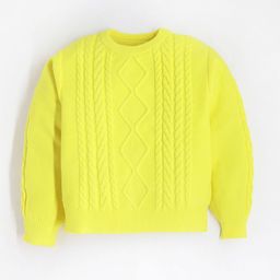 Cherry Crumble Kids Cable Knit Pullover-picture-19