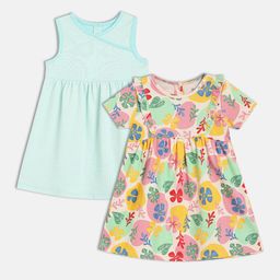 MINI KLUB Floral Print A-Line Dress-13
