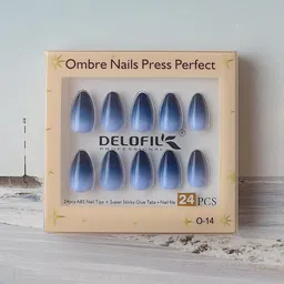 RANORE 24- Pcs Ombre Effect Reusable Press On Nails-picture-38