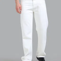 PAUL STREET Men Comfort Relaxed Fit Mid-Rise Cotton Jeans-picture-13