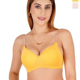 Liigne Women Pack of 2 Full Coverage Lightly Padded Everyday Bra-image-10