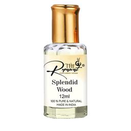THE RUPAWAT Perfumery House Splendid Wood Natural & Alcohol-Free Attar - 12 ml-image-90