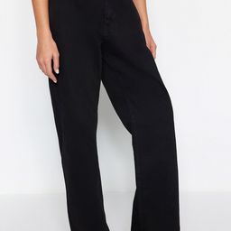 Trendyol Women Mid Rise Pure Cotton Jeans-picture-5