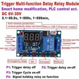 TechSupreme W1209 + 12v 2Amp Adapter + 3inch Fan+ 1 DC Connectors Screw Type & Motor 220-240volts 5/6rpm 4W Auto Swing Motor & Timer Module, Timer Relay, DC 6-30V 1 Channel Relay For Diy Incubator image 2