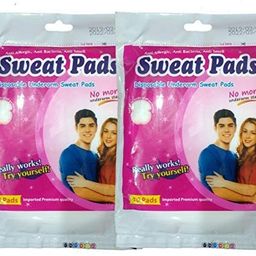 Top Select Clear Breathable and Deodorizing Underarm Sweat Pads (Pack of 2) image 1