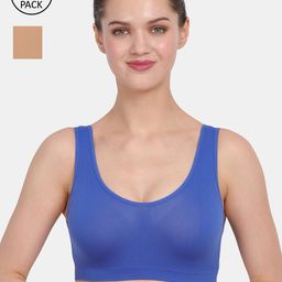 Amour Secret Women Blue & Nude Bra-image-72