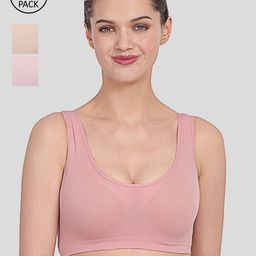 Amour Secret Peach-Coloured & Pink Bra-picture-52