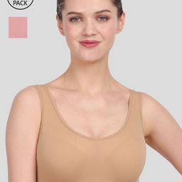 Amour Secret Women Pack of 2 Nude, Peach Non Padded Bra-picture-17