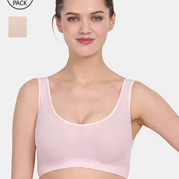 Amour Secret Pink & Nude-Coloured set of 2 Bra-15