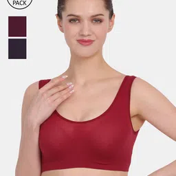 Amour Secret Pack of 3 Solid Everyday Bra-image-23
